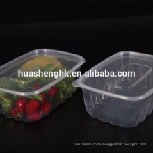 Disposable Plastic Food Container 700ml Microwave Safe